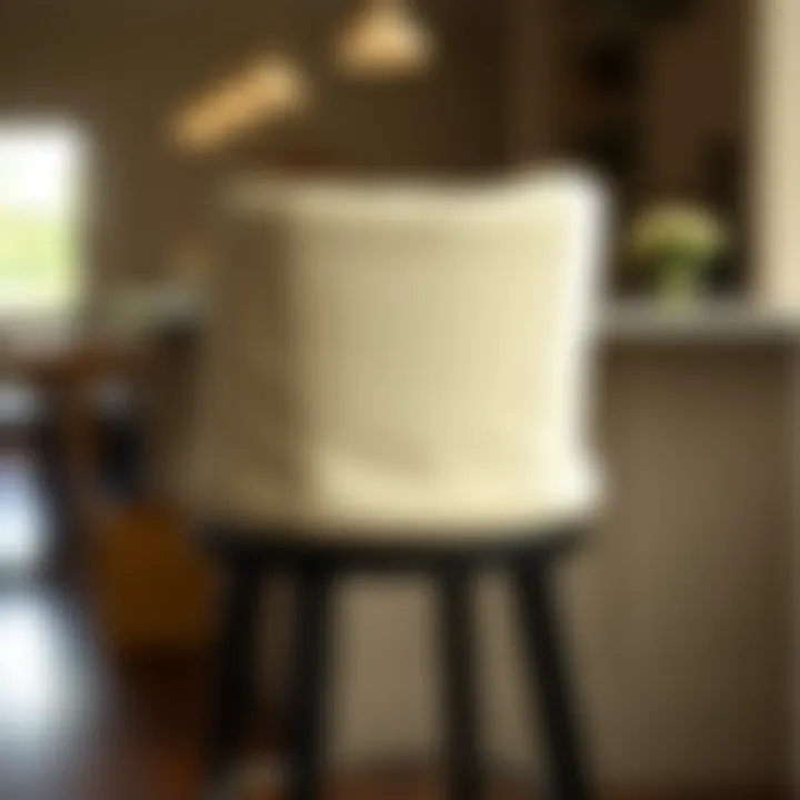 Magnificent Comprehensive Guide to Barstool Slipcovers with Back