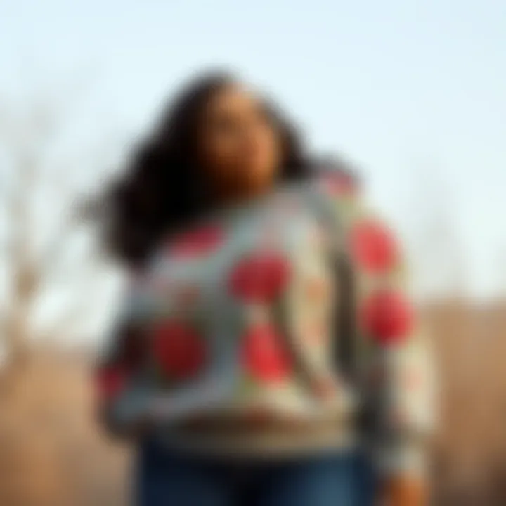 Magnificent Exploring the Allure of Plus Size Floral Sweaters