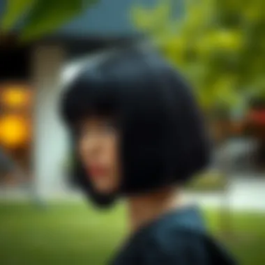Magnificent Exploring the Allure of Short Black Bob Wigs