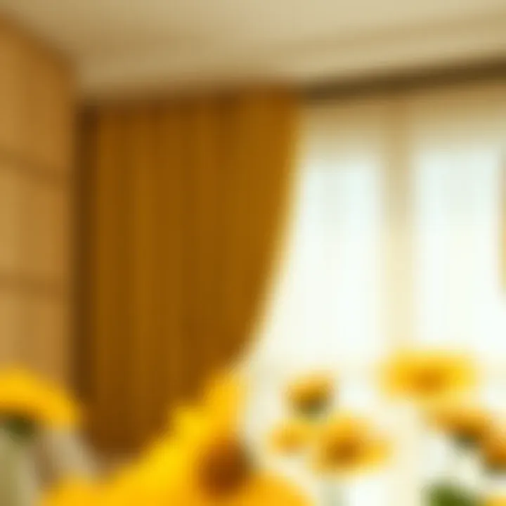 Magnificent The Aesthetic and Functional Value of Yellow Daisy Curtains