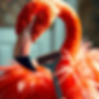 Magnificent The Chic Intersection of Feather, Flamingo, and Facial Razors in Personal Grooming