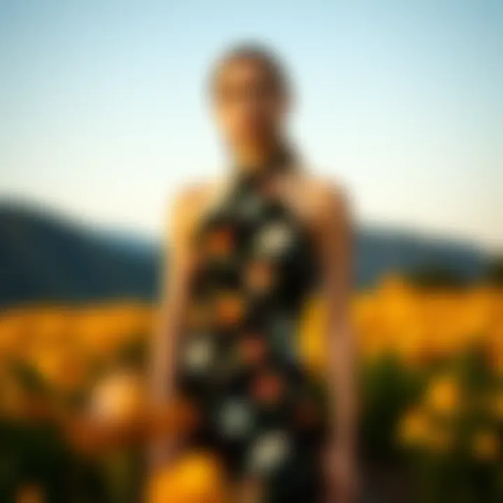 Magnificent The Floral Print Halter Dress: A Comprehensive Exploration