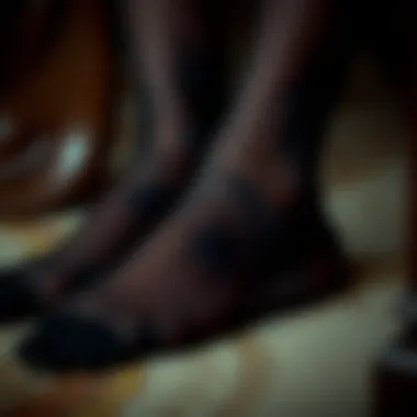 Magnificent The Intricacies of Black Sheer Socks Magnificent The Intricacies of Black Sheer Socks