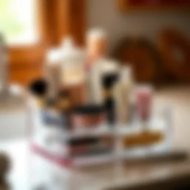 Magnificent The Utility and Aesthetics of Small Clear Makeup Organizers