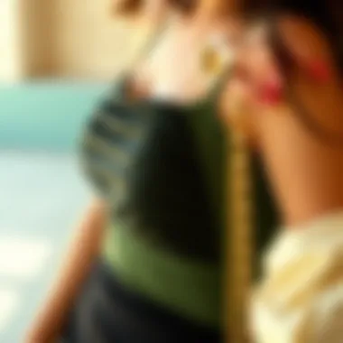 Accessory Inspiration Stylish accessories complementing a ruched cami bodycon dress