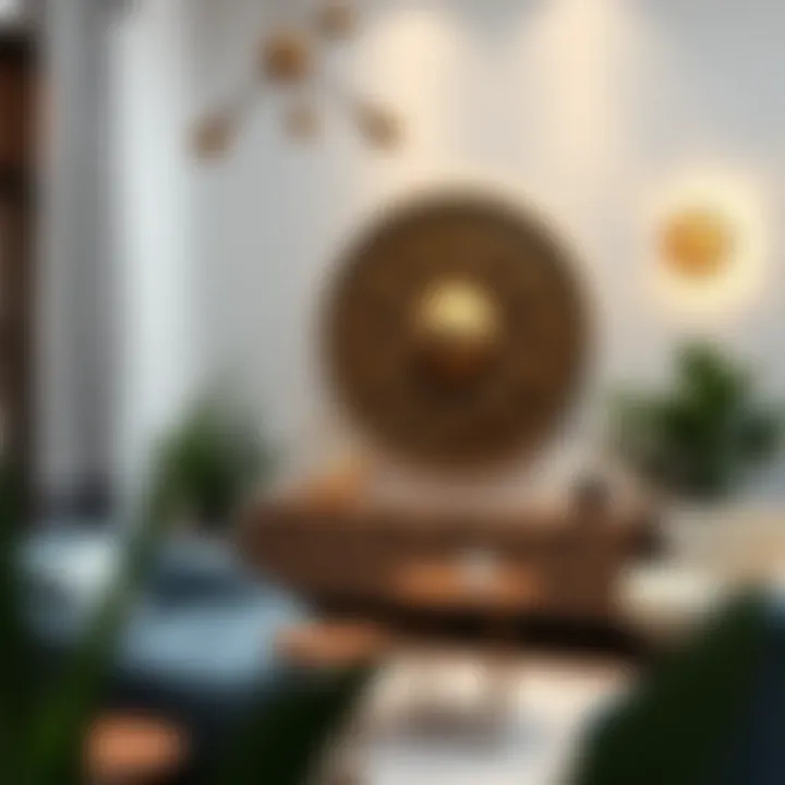 Modern Design Inspired by Astrology Decorative piece showcasing astrology's influence on modern design