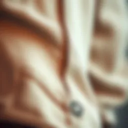 A close-up view of Baleaf joggers showcasing their fabric texture and stitching details.