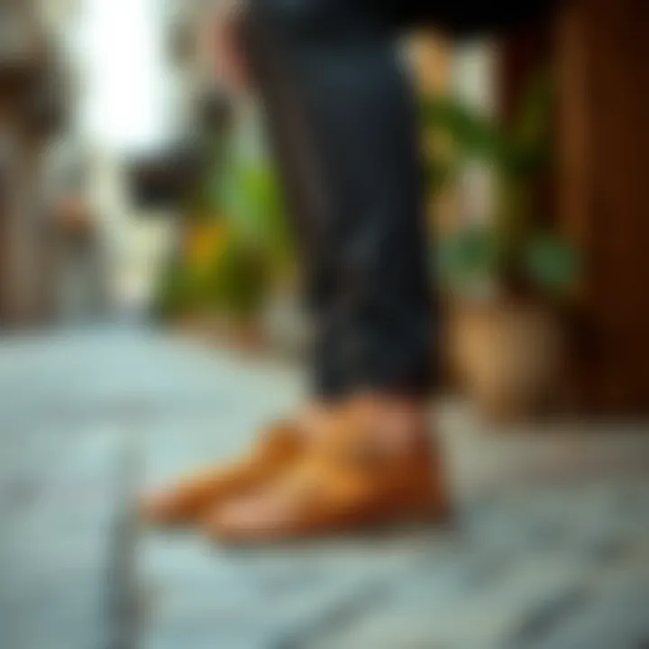 Styling with Caterpillar Sandals Fashionable outfit styled with Caterpillar sandals