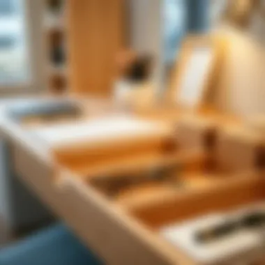 Tailored Drawer Inserts for Enhanced Organization Customized drawer inserts for desk organization