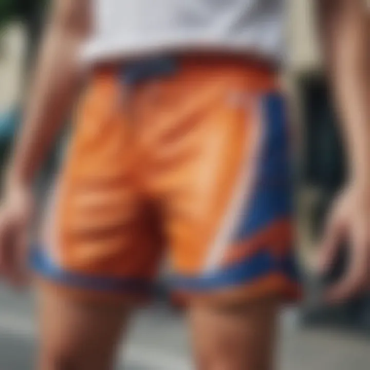 Cultural significance of stitched basketball shorts in contemporary fashion