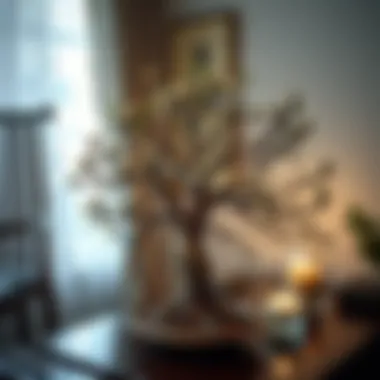 Display Promoting Spiritual Wellness Decorative display of the Feng Shui Tree of Life promoting spiritual wellness