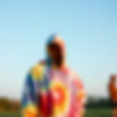 Sustainable Clothing Design Practices Sustainable practices in clothing design highlighted in tie dye hoodies