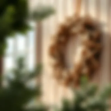 DIY Wood Wreath Project with Creative Design DIY wood wreath project showcasing creative design