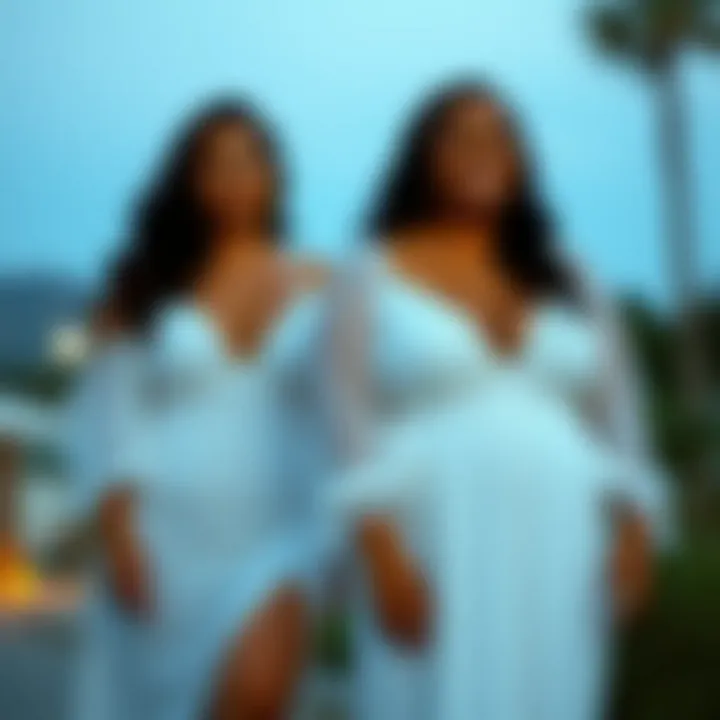 Exploring All White Plus Size Party Dresses: A Fashion Perspective Summary