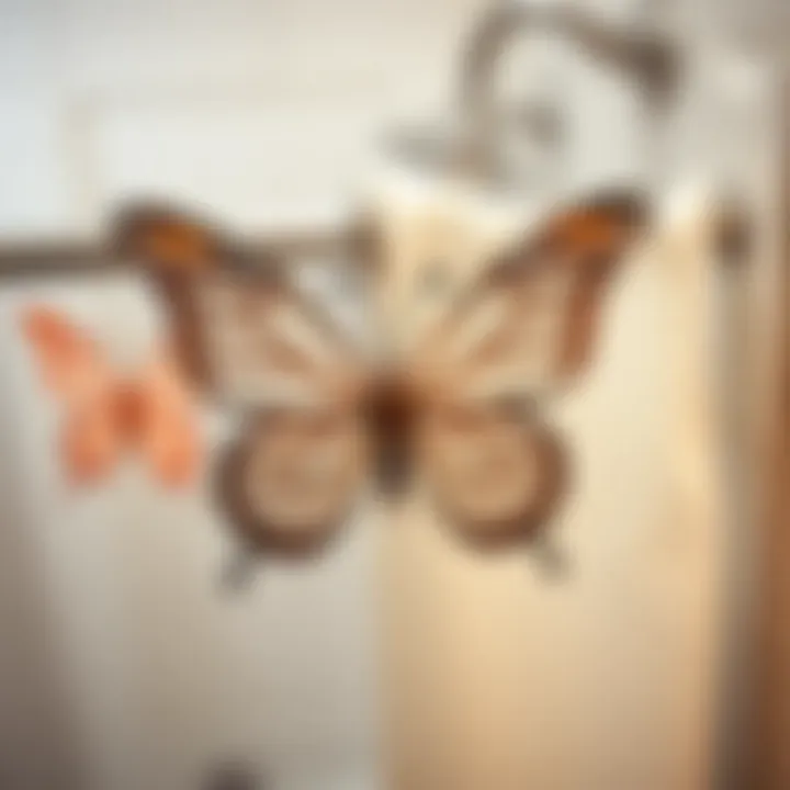 Notable Exploring Butterfly Shower Curtain Hooks: A Fusion of Design and Functionality