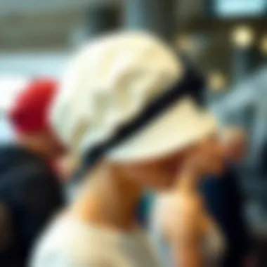 Elegant and functional chemo hats for patients