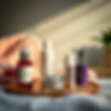 Soothing skincare products for patients undergoing treatment