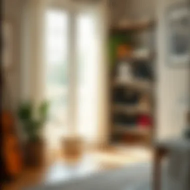 Aesthetic floor shoe organizers enhancing home decor