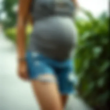 Sustainable materials used in the production of maternity fashion