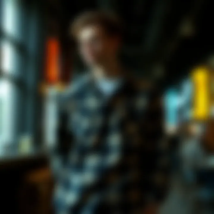 Evolution of the Graphic Flannel Shirt A visual timeline illustrating the evolution of the graphic flannel shirt from its inception to modern interpretations.