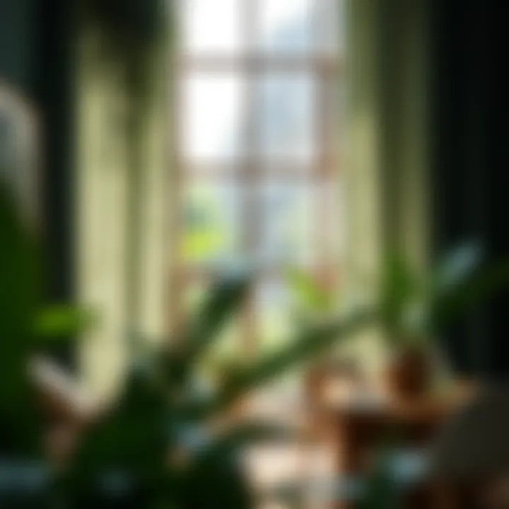 Nature-Inspired Interior Design Stylish interior featuring a blend of nature-inspired decor