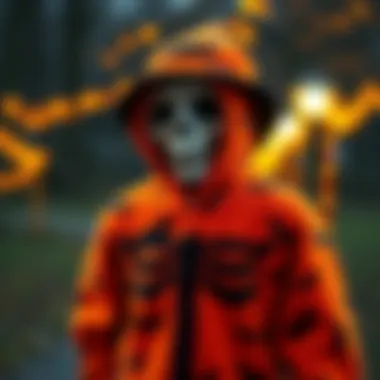 Halloween Apparel Innovations Creative Halloween-themed apparel made from fleece fabric.