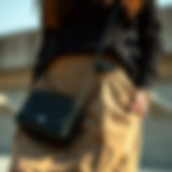 Accessories to Enhance Your Khaki Utility Skirt A selection of accessories that complement a khaki utility skirt
