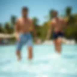 Exploring Men's Vertical Striped Swim Trunks: Style, Comfort, and Functionality Introduction