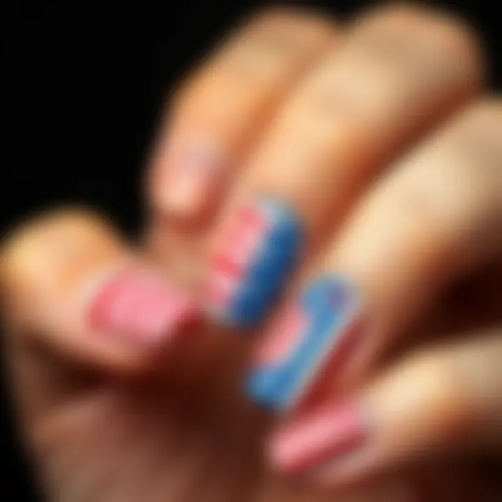 Diverse Collection of Patriotic Nail Wraps Diverse collection of patriotic nail wraps showcasing various designs