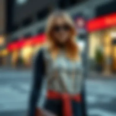 Stylish Outfit with Size 1x Top Fashionable outfit featuring a size 1x top styled with accessories