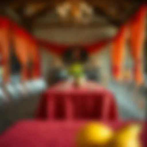 Exploring the Aesthetic and Practical Aspects of Red Burlap Tablecloths Introduction