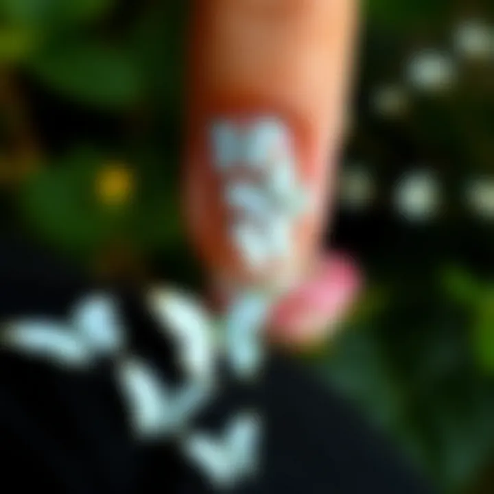 Exploring the Aesthetic and Practical Aspects of White Butterfly Nail Stickers Summary