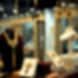 Elegant Summer Jewelry Display