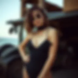 Exploring the Allure of Goth One-Piece Swimsuits Introduction