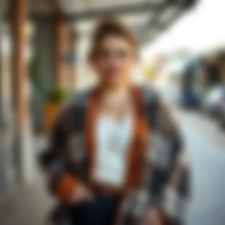 Diverse Fabric Choices for Plus Size Cardigans A collection showcasing diverse fabric choices for plus size cardigans