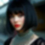 Exploring the Allure of Short Black Bob Wigs Introduction