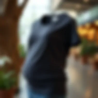 Sustainable Nursing T-Shirt Design Eco-friendly nursing tee illustrating sustainable design