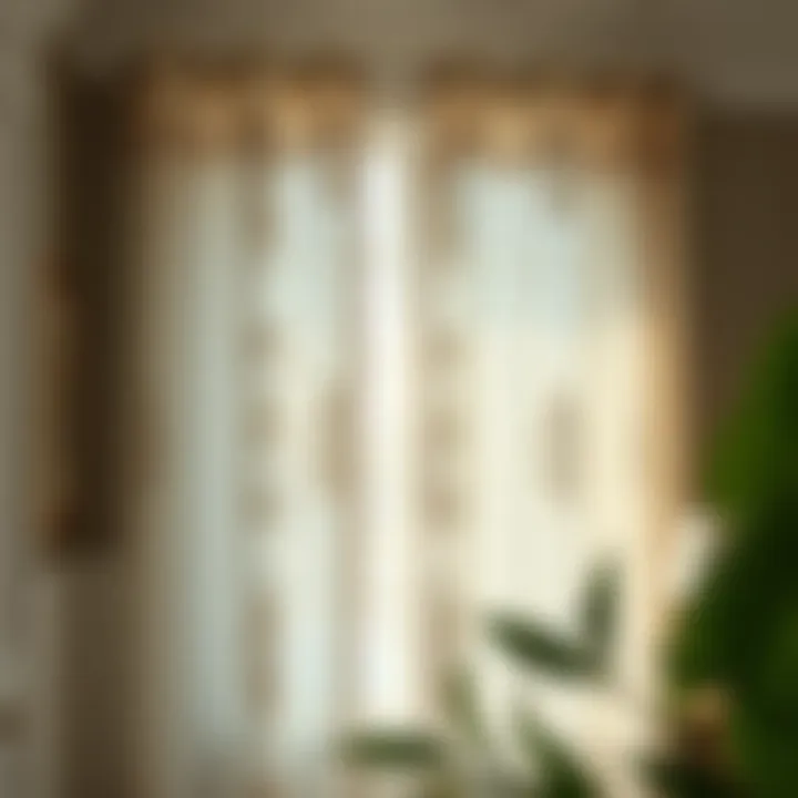 Exploring the Elegance of Embroidered Sheer Curtains with Grommets Summary