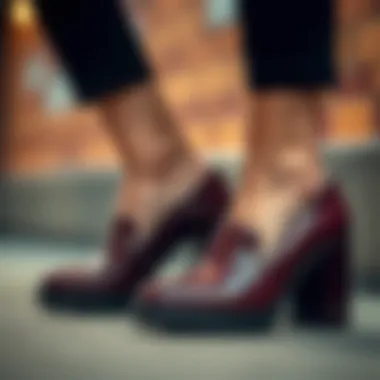 Exploring the Essentials: Thick Heel Shoes with Closed Toe Design Summary Exploring the Essentials: Thick Heel Shoes with Closed Toe Design Summary