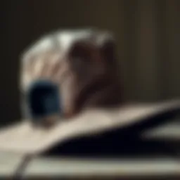 Detailed view of a full brim fishing hat showcasing its design features