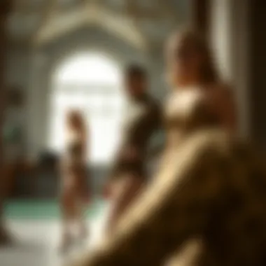 Historical depiction of fashion evolution featuring the leopard unitard, highlighting its cultural significance over time.