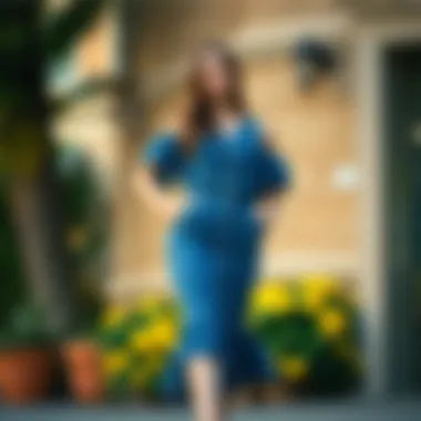 Exploring the Ruffle Hem Denim Dress: A Fashionable Choice Introduction Exploring the Ruffle Hem Denim Dress: A Fashionable Choice Introduction