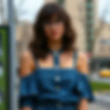 Notable Exploring the Ruffle Hem Denim Dress: A Fashionable Choice Notable Exploring the Ruffle Hem Denim Dress: A Fashionable Choice