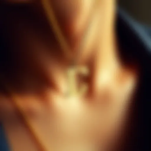 Exploring the Significance of Letter Necklaces for Boyfriends Introduction