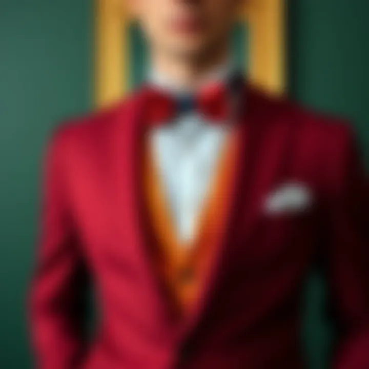 Mastering Color Coordination in Formal Wear Color palette showcasing suit and accessory combinations