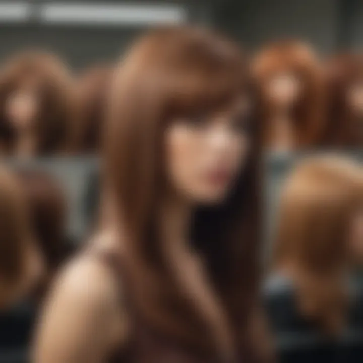 Ethical production practices in the making of brown synthetic wigs