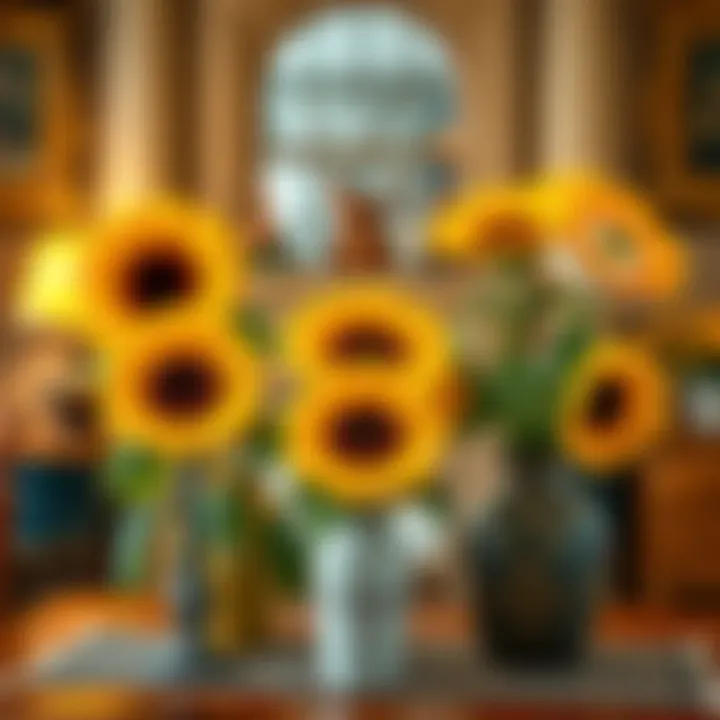 Charming Sunflower Home Décor Beautiful home décor items inspired by sunflower motifs