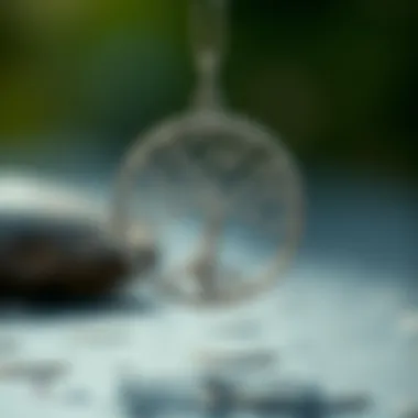 Artistic representation of the Tree of Life symbol intertwined with names