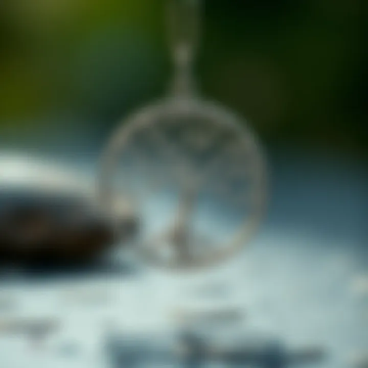 Artistic representation of the Tree of Life symbol intertwined with names