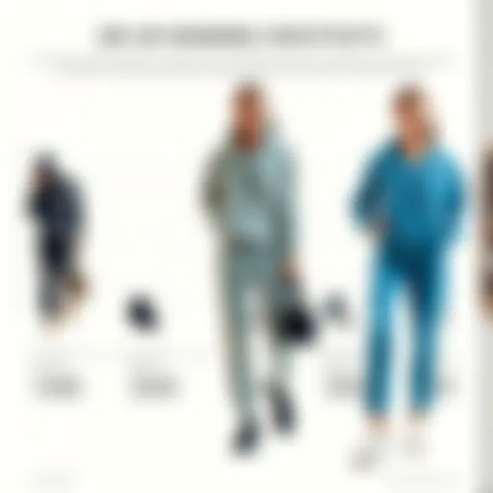 Trend Analysis: Evolution of Zip-Up Hoodies and Sweatpants A fashion trend analysis chart highlighting the rise in popularity of zip-up hoodies and sweatpants in contemporary wardrobes.